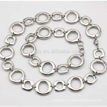 Kundenspezifische verschiedene Form-Edelstahl-Verbindungs-Ketten-Halskette